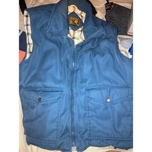 Vintage Men's Deep Blue Vest